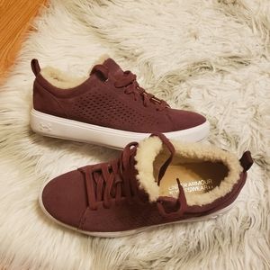 Under Armour fur-lined Womens Shoes Size 8.5
